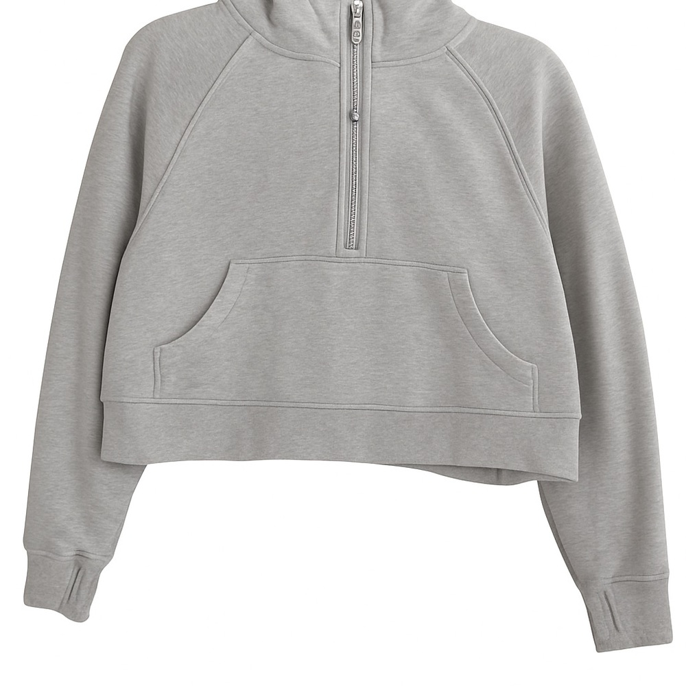 Gray QuarterzipHoodie